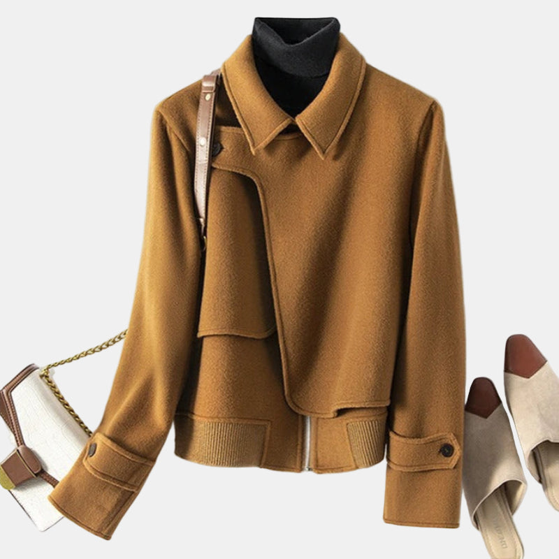 Marie | Veste Asymétrique Élégante