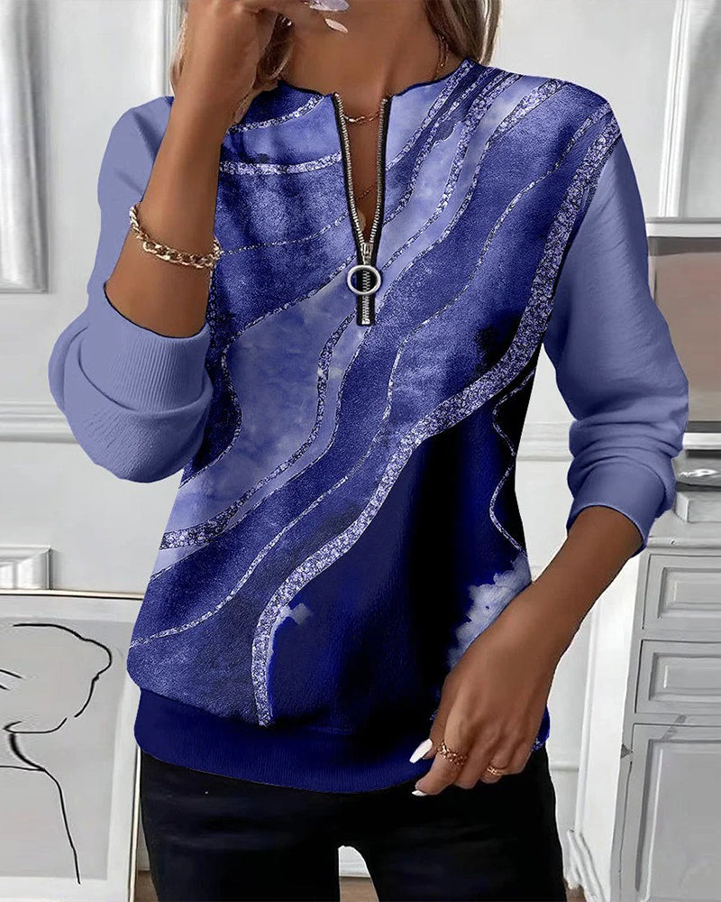 Alice™ | Sweat à Col Zippé