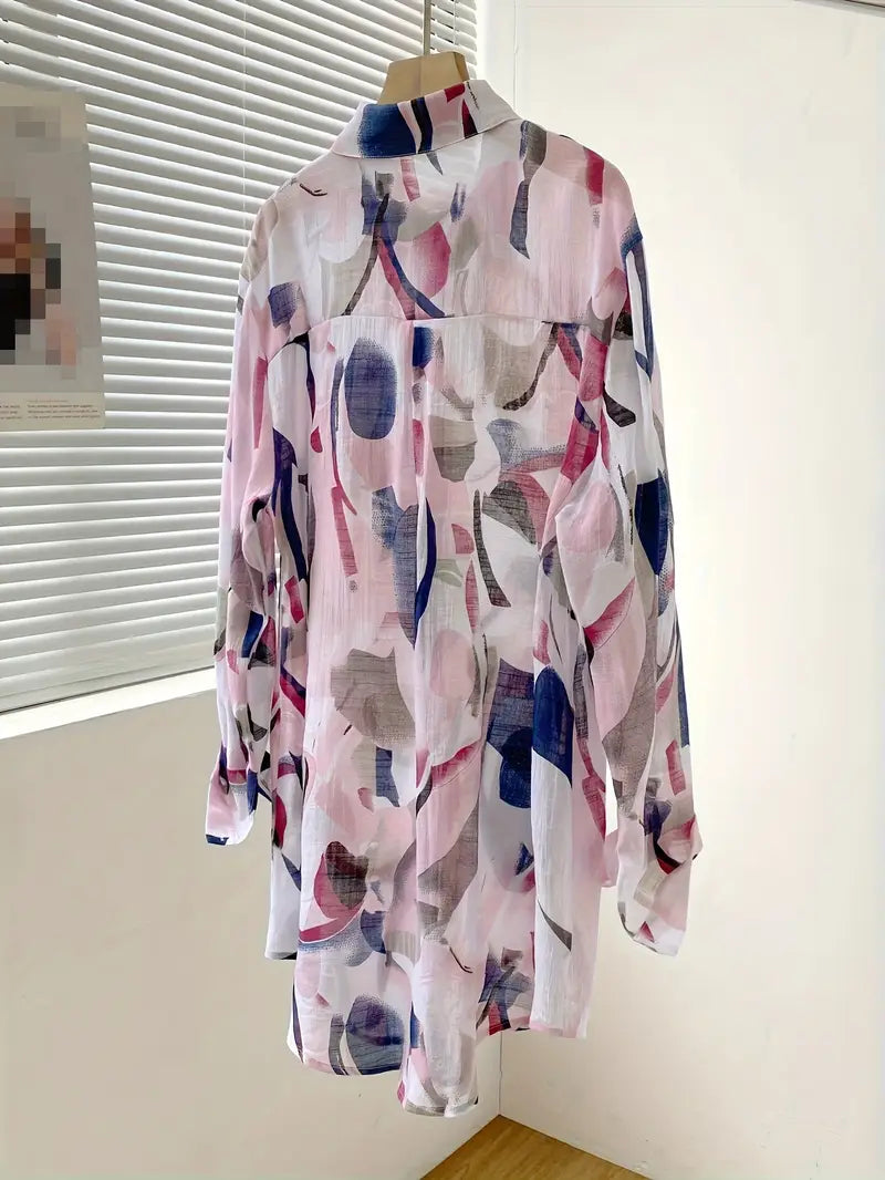 VICKY | BLOUSE IMPRIMÉE ÉLÉGANTE