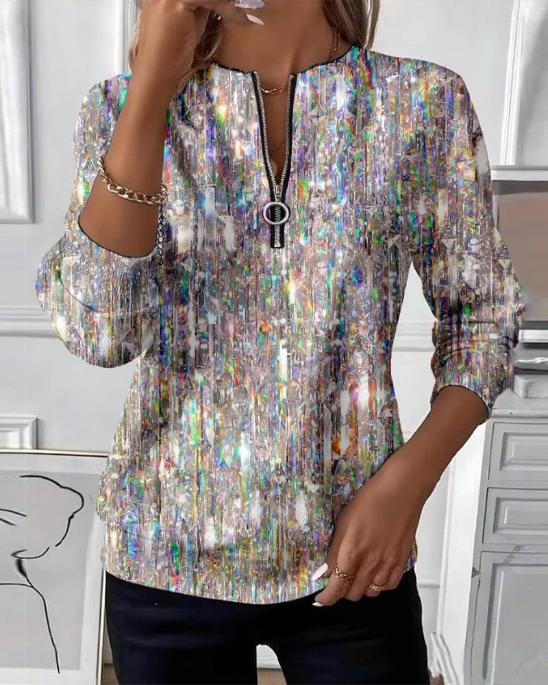 Alice™ | Sweat à Col Zippé