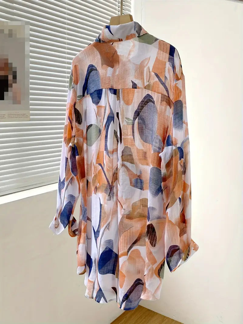 VICKY | BLOUSE IMPRIMÉE ÉLÉGANTE