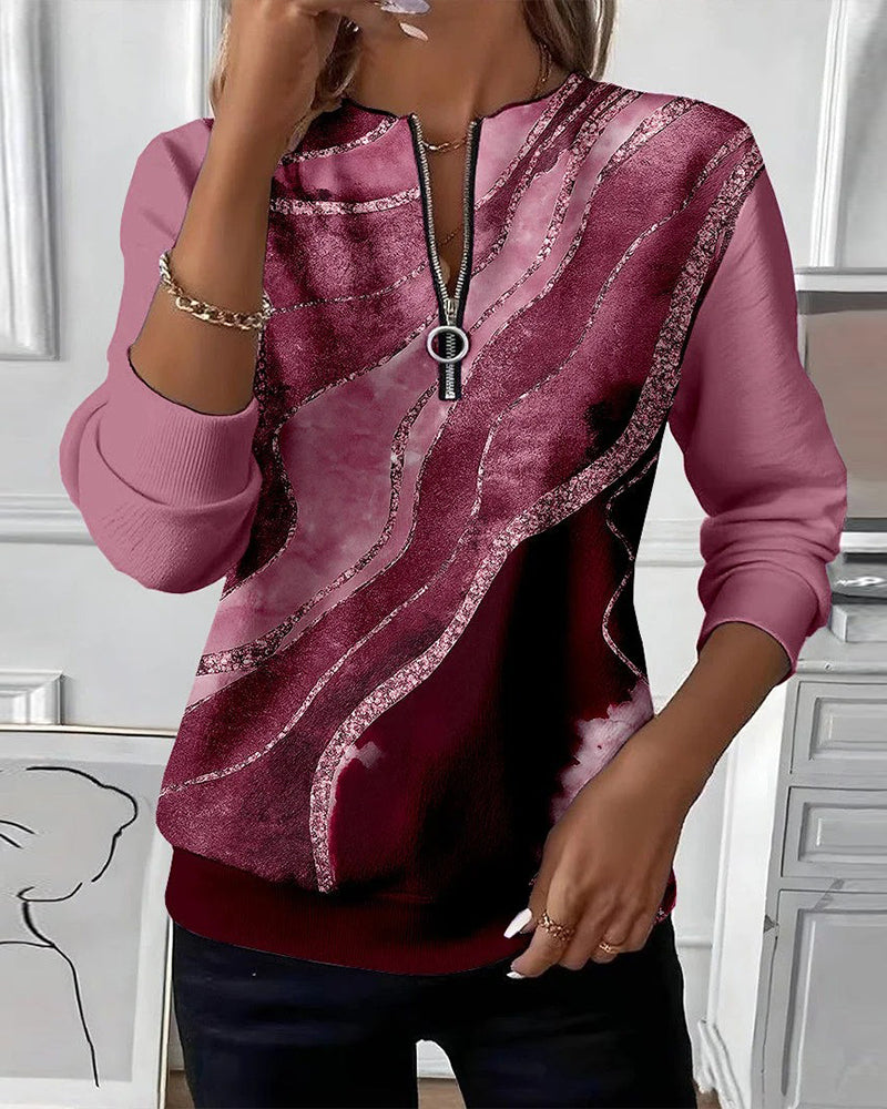 Alice™ | Sweat à Col Zippé