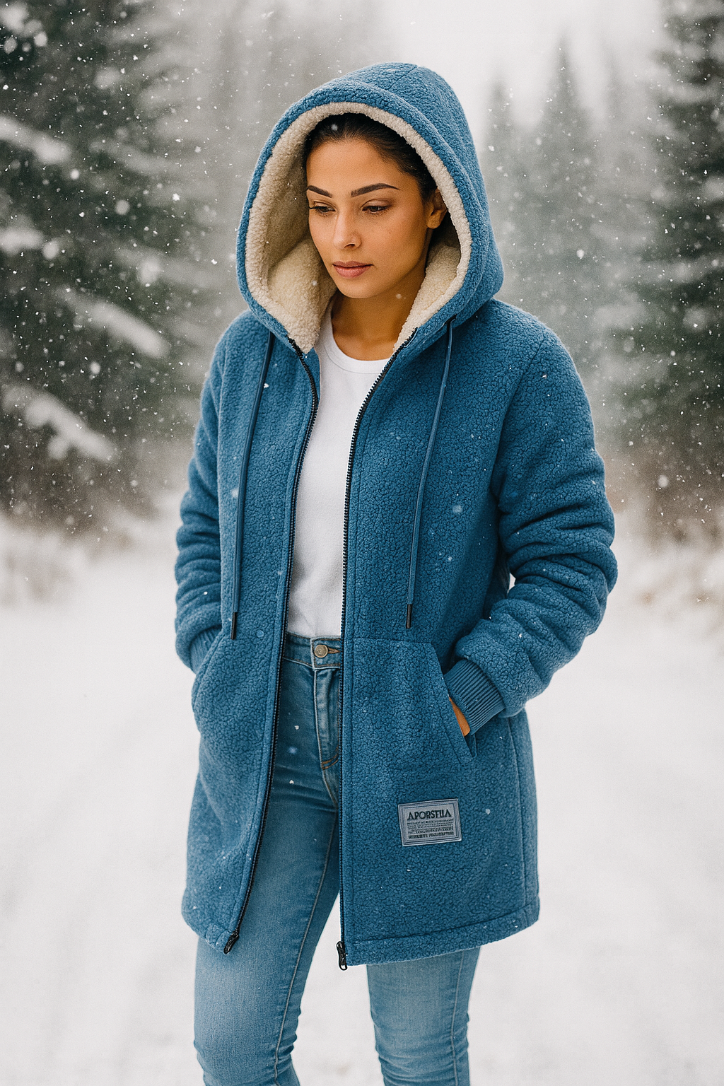 Ilona | Veste en Fleece Chaude et Confortable pour Femmes