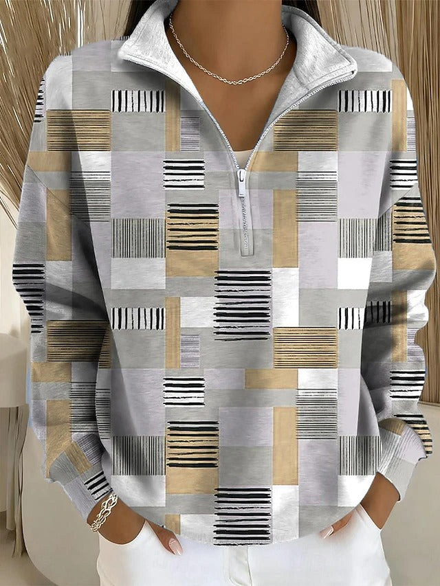 Elora | Pull Demi-Zip Confortable