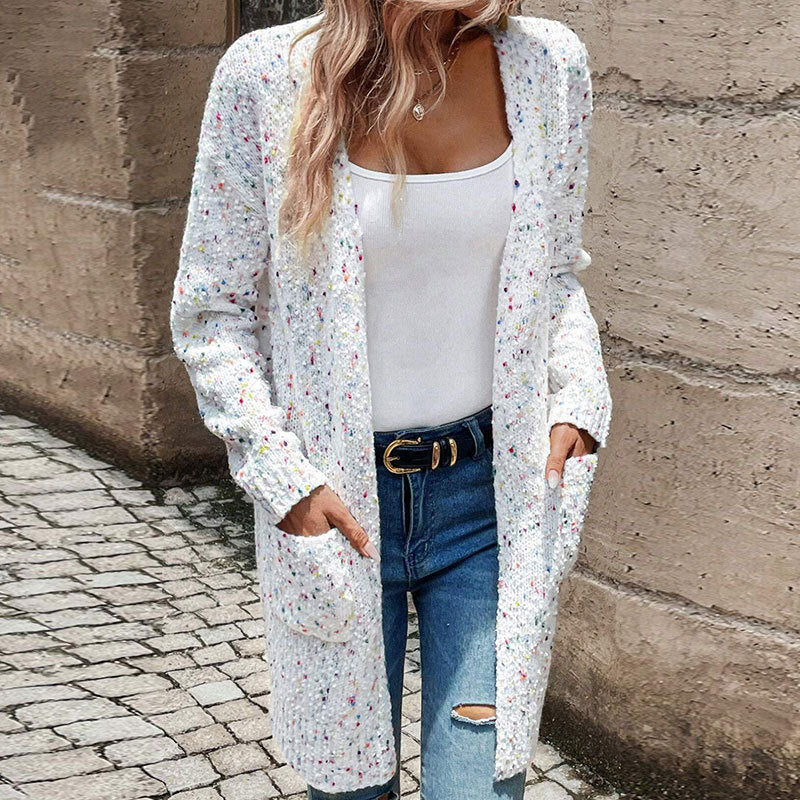 MAYVEN™ - Casual Long Sleeve Open Front Cardigan