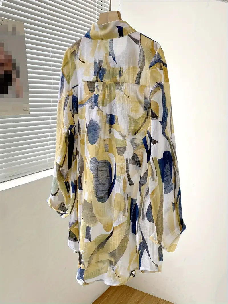 VICKY | BLOUSE IMPRIMÉE ÉLÉGANTE